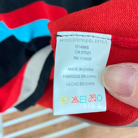 Ripe Multi-coloured Tight Mini Bodycon Short Sleeved Knit Dress - Picture 8 of 11